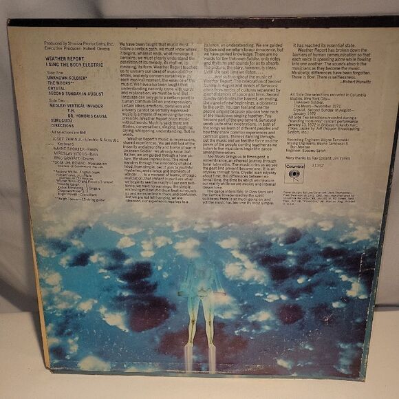 Album Weather Report- I Sing the Body Electric - Picture 2 of 4